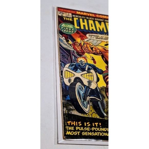 MARVEL COMICS GROUP THE CHAMPIONS #1 OCTOBER 1975 GD/VG - Picture 2 of 5